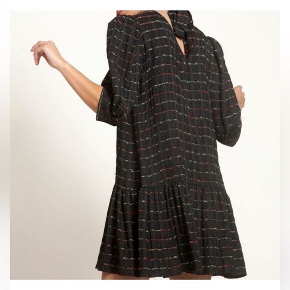 Fresha London Glitter Stripe Puff Sleeve Mini Dress
Size Medium (US 8) - Picture 2 of 11